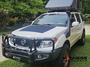 Nissan Pathfinder Flexible Solar Panel Kit - Complete Kit w/ Waterproof Controller + Hood Decal - 2004-2011 - 100W